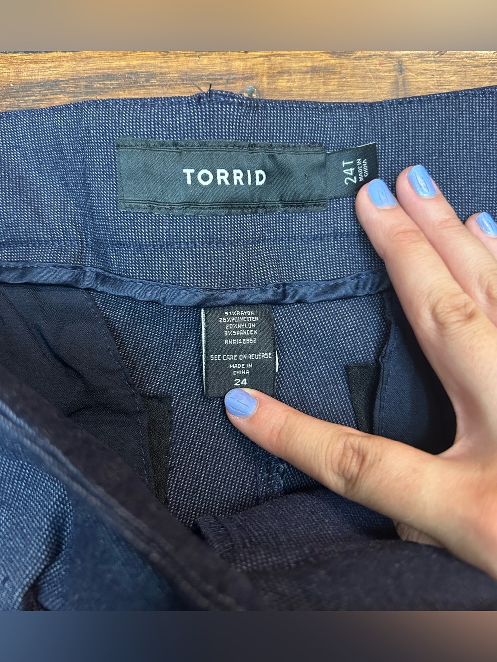 torrid Office Siren Boss Babe Corporate Chic Tall bootcut flare dress pants - Picture 5 of 7